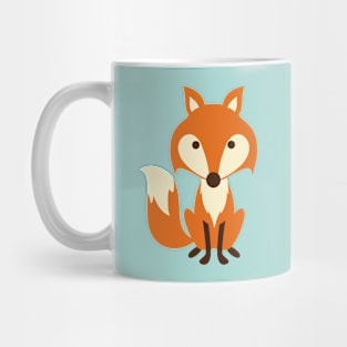 Cute fox sitting Mug